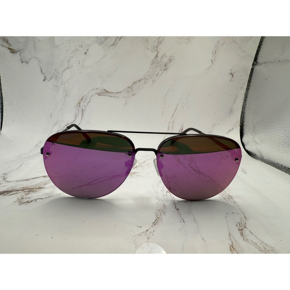 Dime Sunglasses Aviator Purple Lens Fashion Sun Glasses - Picture 1 of 6